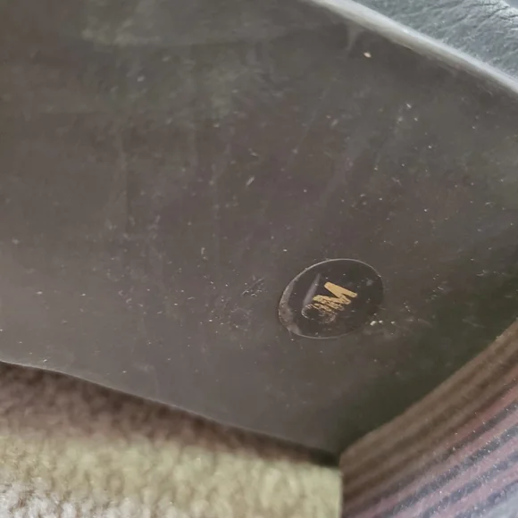 Banana Republic Black Genuine Leather Preppy Equestrian Riding Boots 9 - Picture 6 of 7